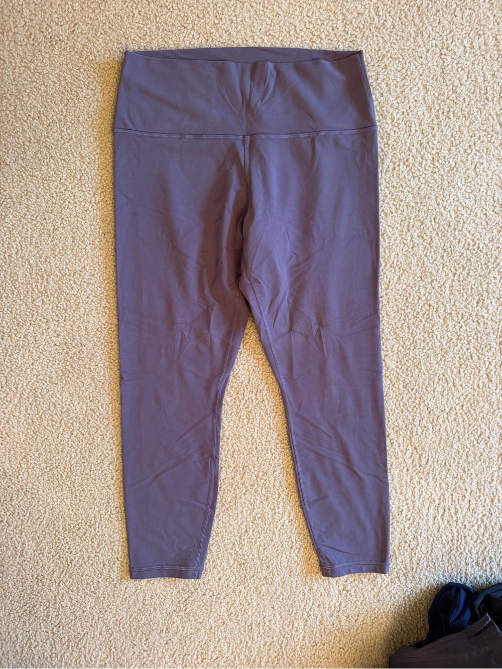 Women’s Purple High-Waist 7/8 Leggings -Athleta elation 7/8